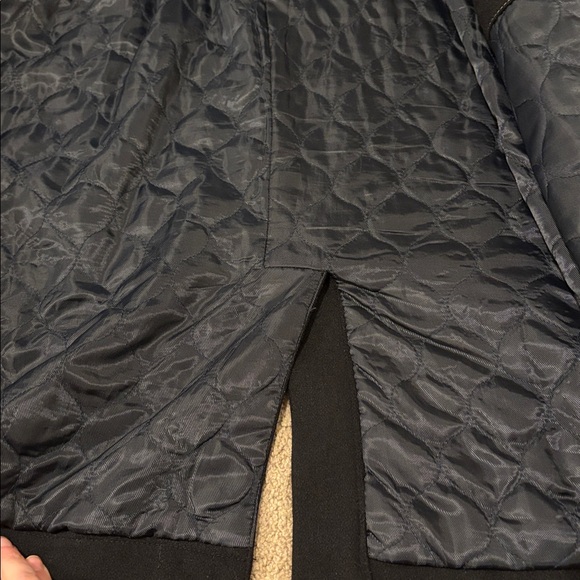 GUESS men’s Classic Black Pea Coat - Picture 5 of 6